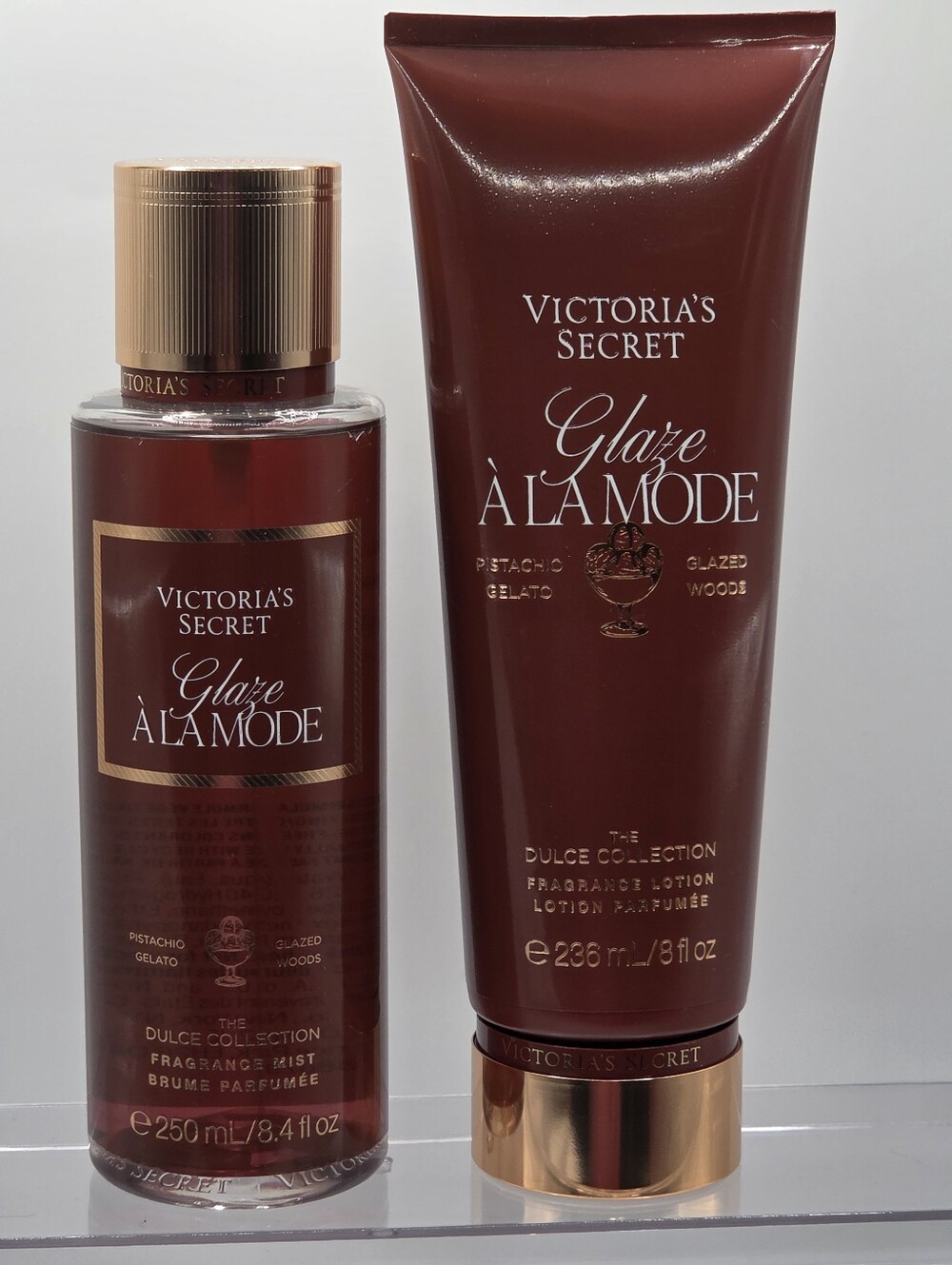Victoria's Secret Glaze a la Mode Mist & Lotion Set New!